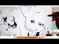 【1p作画公開】漫画を無料で公開してyoutubeで収益を得る道を作りたい【漫画の描き方】【機械人形ナナミちゃん】clipstudio kamvas pro24 木星在住 making manga