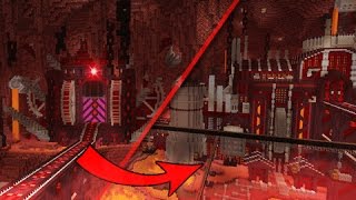 How To Build A Nether Base - EPIC MINECRAFT BUILD!