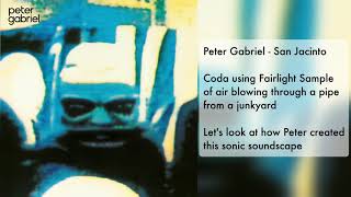 Peter Gabriel - San Jacinto - Coda blown pipe Fairlight CMI sample