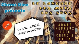 Live : Le langage et les sens de Adam au Mahdi avec zulfikar et Hassan