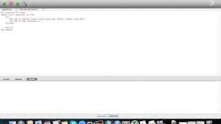 AppleScript tutorial 7 - Try and catch