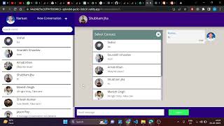 coding ninja skill test chat app || react