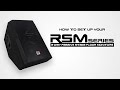 How to Set Up your RSM Series of 2-Way Passive Stage Floor Monitor Speaker (RSM12P & RSM15P)