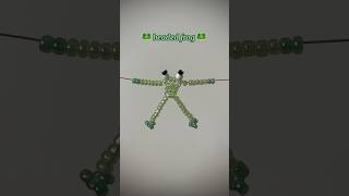 beaded frog 🐸 #diy