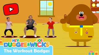 Hey Duggee \u0026 Joe Wicks: The Super Squat Badge  | The Workout Badges