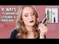 6 Ways to Repurpose EYELINERS & MASCARAS // Project Pan Tips To Use Up Eyeliner & Mascara