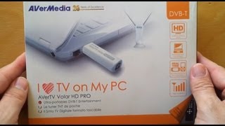 Unboxing AVerMedia AVerTV Volar HD PRO A835, DVB-T TV Tuner 1080p