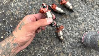 How to install Fuel Injectors Mazda 323