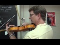 Parallel or 'Straight' Bowing Trick for Violin