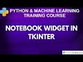 Tkinter Notebook Tutorial | Create Tabs in Your GUI App