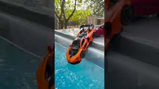 WOW Diecast Cars Falling Into Water 🌧 ⛄  ❄ ☁ ☃ 💦