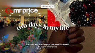 #vlogmas 04| Christmas Shopping + Maintenance | Family indoor picnic.. Enjoy💋