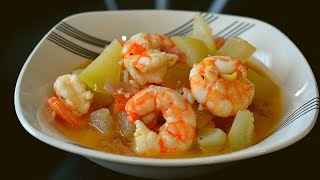 Ginisang Upo with Shrimp