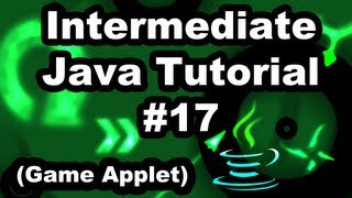 Learn Java 2.17- Game Applet- Game Object Arrays