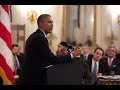 President Obama Addresses the National Governors Association