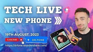 Tech Live: New Phone Samsung Galaxy Z Flip 5