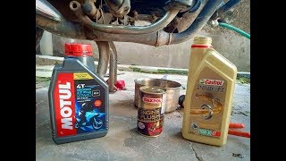 WHAT HAPPEN'S TO MOTUL ENGINE OIL's AFTER 3000 KMS | SWITCHING TO CASTROL IN THIS WINTER