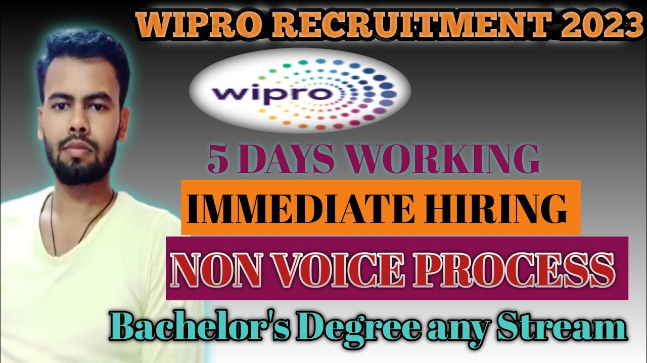 Wipro Recruitment 2023| Wipro Hiring For Fresher 2023| Fresher Jobs In ...