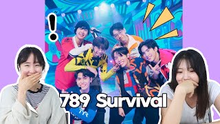 Koreans' Reaction to Thai Trainees' K-pop cover performance | 789 survival reaction