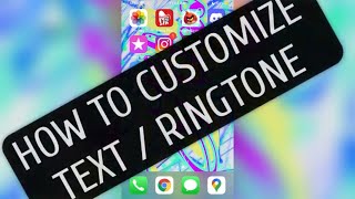 HOW TO SET CUSTOM RINGTONE / TEXT TONE- IPHONE 2021