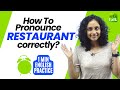 English Pronunciation Practice - How To Pronounce RESTAURANT Correctly? #shorts