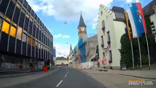 D: Große Kreisstadt Selb. Landkreis Wunsiedel. City Tour durch die Stadt. Juli 2018