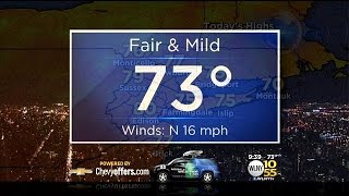 4/18 Evening Forecast: Fair & Mild, 73