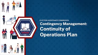 EAC Learning Lab: Contingency Management: Continuity of Operations Plan