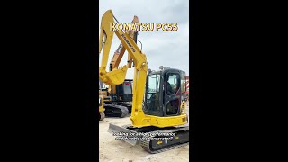 Looking for a high-performance and durable used excavator? Check out the KOMATSU PC55!