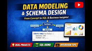 🚀 Data Modeling & Schema Design – Complete Practical Guide (SQL + Real Business Use Case)