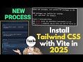 tailwind css is not working in react vite | how to install tailwind css in vs code |