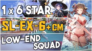 SL-EX-6 + Challenge Mode | Low End Squad |【Arknights】