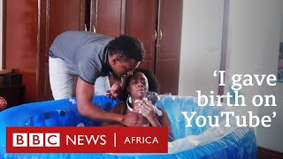 Hypnobirthing: Why 'The Green Calabash' delivered their baby on YouTube - BBC Africa