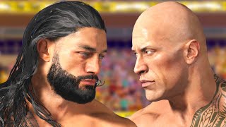 How The Rock Vs Roman Reigns Should Happen In WWE