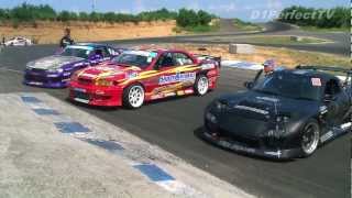 2012チームオレンジ ドリフトキッズディ～ (3台でのバトル追走.決勝)