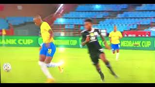 Mamelodi Sundowns vs Pirates first goal by Shalulile