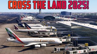 ✈️ CROSS THE LAND 2025! ✈️ EMIRATES A380 ✈️ OMDB ➜ EHAM ✈️