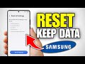 How To Reset Samsung Phone Without Losing Data