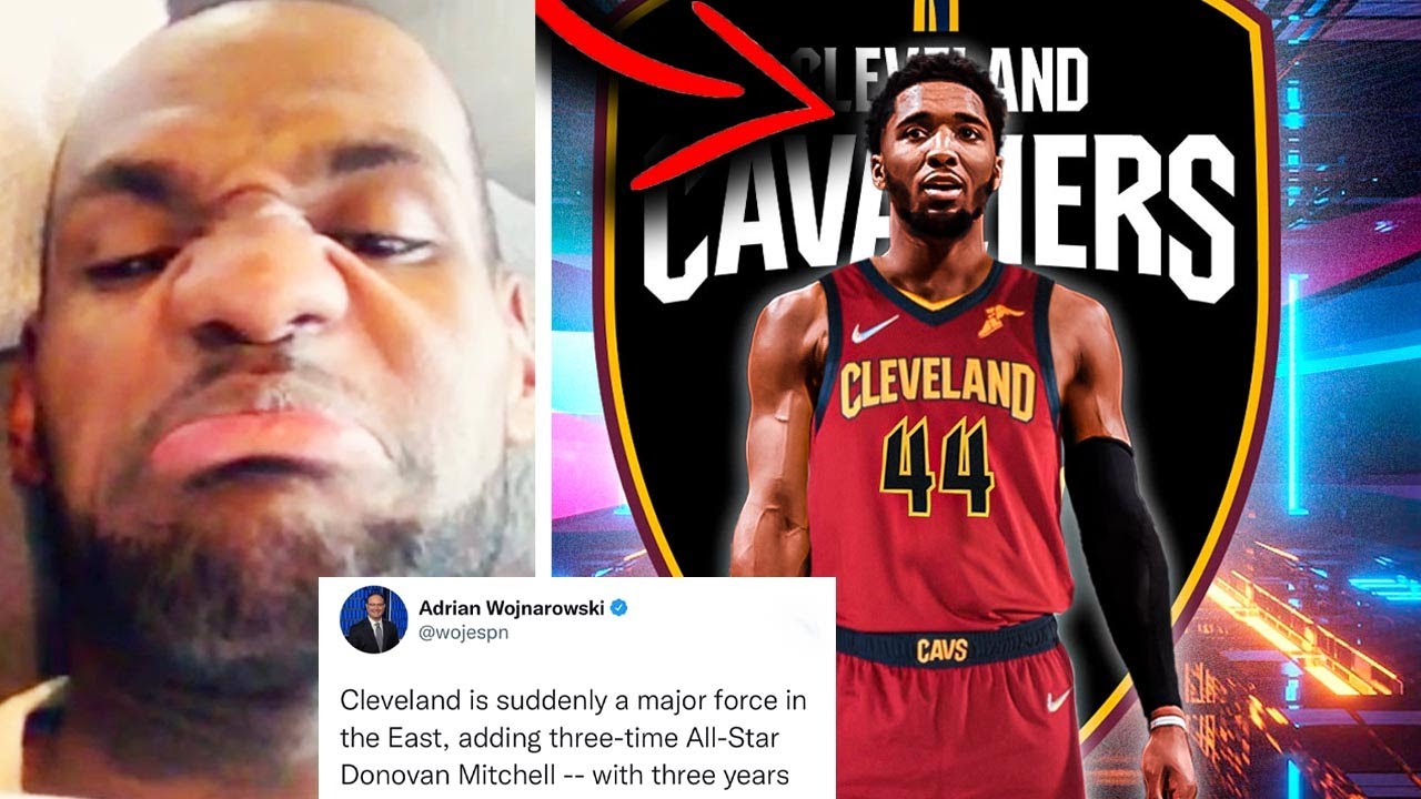 NBA REACTS TO DONOVAN MITCHELL TRADE TO CLEVELAND CAVALIERS!! | Donovan ...