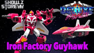 No Half-Assen This Bot? Iron Factory IF EX-66 Blade of Halphas Legends Review. (Breastforce Guyhawk)