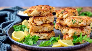 All the top tips for my BEST homemade Crab Cakes