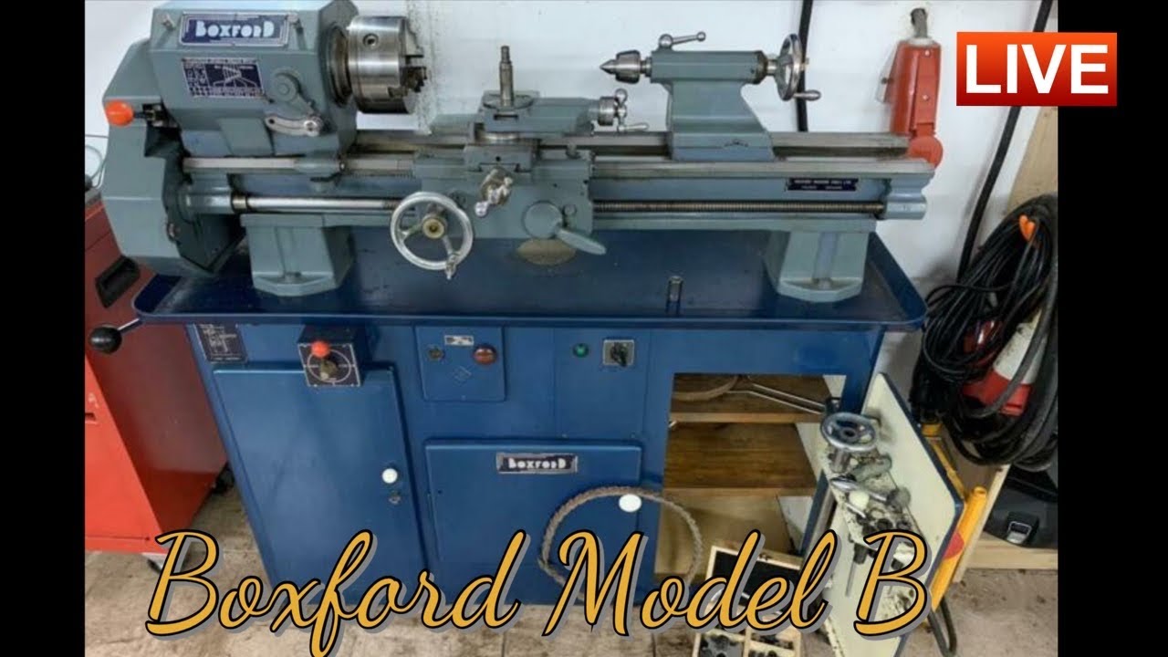 Boxford Model B Precision Tool Room Lathe - YouTube