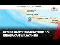 Gempa Magnitudo 5,5 Guncang Banten, Wilayah Ini Ikut Merasakan | tvOne Minute