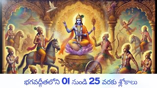 భగవద్గీత 1-25 శ్లోకాలు | ఆధ్యాత్మిక ప్రవచనం | Bhagavad Gita Telugu Live #bhagavadgitatelugu