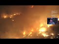 breaking new fires in los angeles auto fire palisades eaton and hurst