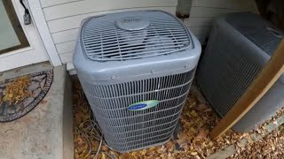 2021 Carrier Infinity 18VS Heat Pump - Defrost Cycle