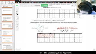 [Math 3003] Building a Scheduling by Decreasing Time Algorithm (example 1)