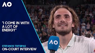 Stefanos Tsitsipas On-Court Interview | Australian Open 2024 Second Round
