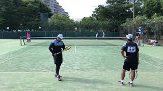 2021.07.24 令和3年度流山オープン大会　準決勝　牧野•遠藤vs片岡•岩崎（神奈川横浜ドリームズ•湘南クラブ）