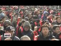 Korean unions hold massive anti-goverment rally Tuesday